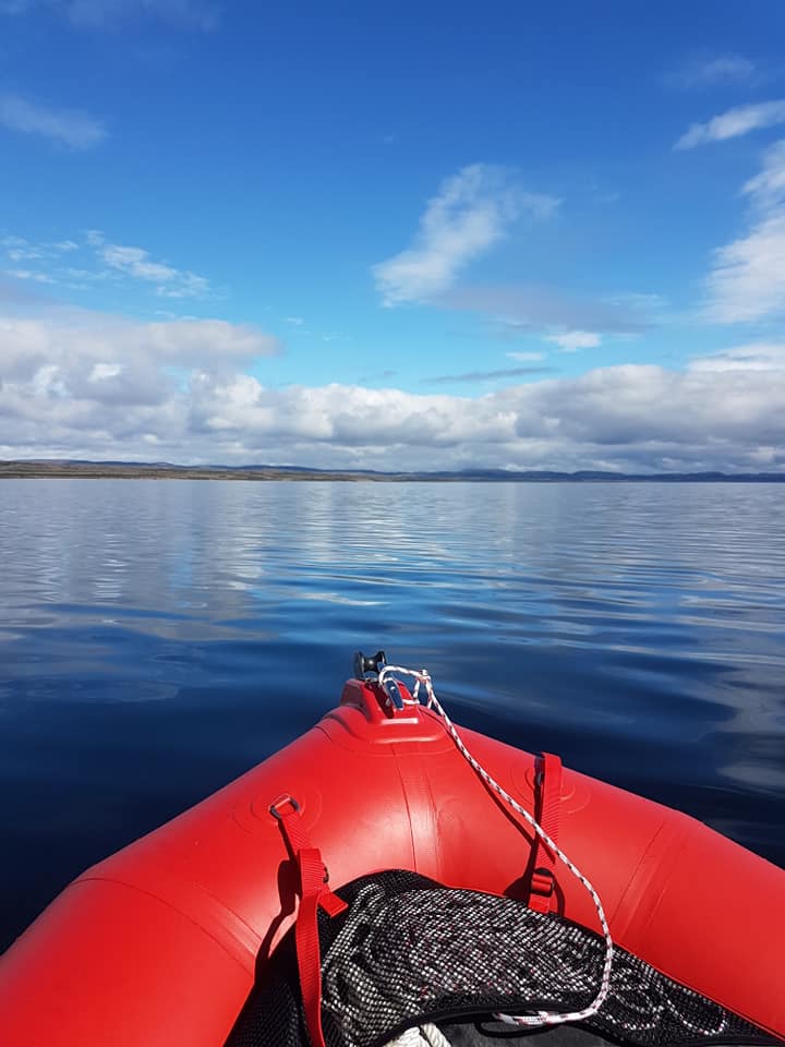 view from a zodiac